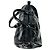 Borsa da bowling Longchamp Boston in pelle verniciata nera Nero - vista 6