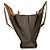 Michael Kors Newbury Medium Chain Stud Borsa a spalla Marrone Gold hardware - vista 10