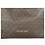Michael Kors Newbury Medium Chain Stud Borsa a spalla Marrone Gold hardware - vista 2