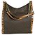 Michael Kors Newbury Medium Chain Stud Borsa a spalla Marrone Gold hardware - vista 3