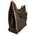 Michael Kors Newbury Medium Chain Stud Borsa a spalla Marrone Gold hardware - vista 5