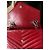 Sac à main Saint Laurent Loulou en cuir rouge taille medium - vue 11