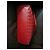 Sac à main Saint Laurent Loulou en cuir rouge taille medium - vue 7