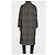 Max Mara Abrigo de Lana a Cuadros Angio Negro Blanco - vista 10