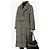 Max Mara Abrigo de Lana a Cuadros Angio Negro Blanco - vista 8