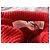 Victoria Beckham Rollkragenpullover aus rotem Kaschmir - Ansicht 7