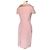 Vestido Christian Dior de lã e seda rosa - vista 2