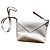Borsa a mano Loewe Puzzle in Pelliccia Beige Bianco sporco