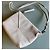Borsa a mano Loewe Puzzle in Pelliccia Beige Bianco sporco - vista 2