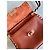 Bolso Valentino Garavani Rockstud Piel Granulada Marrón Oscuro - vista 7