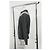 Jil Sander Strickpullover mit Musterdetail in grauer Wolle. - Ansicht 7