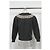 Jil Sander Strickpullover mit Musterdetail in grauer Wolle. - Ansicht 8