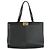Chanel Schwarze Boy Tote Bag aus Lammleder mit Chevron-Steppung 2014