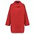 Diane Von Furstenberg Cappotto oversize in lana e angora per donna Rosso