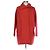 Diane Von Furstenberg Cappotto oversize in lana e angora per donna Rosso - vista 2