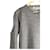 Alexander McQueen Wollpullover mit Cold Shoulder Grau  - Ansicht 7