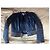 Versace For H&M Leder Bikerjacke Schwarz Größe 36 - Ansicht 9