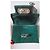 Autre Marque Salar Milano Bebe Crackle mini borsa in pelle verde - vista 16