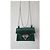 Autre Marque Salar Milano Bebe Crackle mini borsa in pelle verde - vista 6