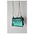 Autre Marque Salar Milano Bebe Crackle mini borsa in pelle verde - vista 8
