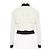 Cárdigan de encaje fruncido Alexander McQueen Negro Crudo - vista 5