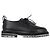 Scarpe Derby stringate Loro Piana in pelle nera Nero