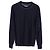 Maison Martin Margiela Maison Margiela Strickpullover aus marineblauer Wolle mit Rundhalsausschnitt