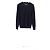 Maison Martin Margiela Maison Margiela Strickpullover aus marineblauer Wolle mit Rundhalsausschnitt - Ansicht 4