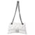 Balenciaga Small Crush Chain Shoulder Bag in White Calfskin Leather Pony-style calfskin  ref.1879280