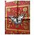 Sciarpa in seta Hermès Jewels of Summer Corallo 90x90 - vista 8