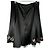 Falda circular de seda bordada Karen Millen Negra Negro - vista 5