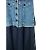 SPORTMAX CODE Denim Midi Kleid Blau - Ansicht 2