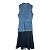 SPORTMAX CODE Denim Midi Kleid Blau - Ansicht 4