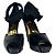 Hochhackige Sandalen aus Lackleder Peep Toe BARBARA BUI Schwarz - Ansicht 2