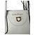 Borsa a tracolla mini in pelle Gancini bianca di Salvatore Ferragamo Bianco - vista 12