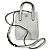 Borsa a tracolla mini in pelle Gancini bianca di Salvatore Ferragamo Bianco - vista 3