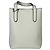 Borsa a tracolla mini in pelle Gancini bianca di Salvatore Ferragamo Bianco - vista 4