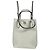 Borsa a tracolla mini in pelle Gancini bianca di Salvatore Ferragamo Bianco - vista 5