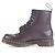 Botas Dr. Martens de piel rojo oscuro Burdeos - vista 3