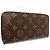 Louis Vuitton Monogram Zippy Wallet M41895 Brown - view 3