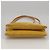 Céline Borsa a spalla in tela Macadam Celine C gialla Auth 103245 Giallo - vista 5