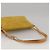 Céline Borsa a spalla in tela Macadam Celine C gialla Auth 103245 Giallo - vista 7