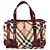 Borsa a mano Burberry Nova Check in PVC pelle 2 vie beige Auth mr743 - vista 13