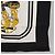 Hermès Foulard HERMES Carre 90 ""BRIDES de GALA"" in seta nero e bianco Auth ki5241 - vista 11
