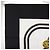 Hermès Foulard HERMES Carre 90 ""BRIDES de GALA"" in seta nero e bianco Auth ki5241 - vista 3