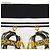 Hermès Foulard HERMES Carre 90 ""BRIDES de GALA"" in seta nero e bianco Auth ki5241 - vista 4