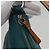 Borsa a spalla in pelle blu Coach Auth yk16171 - vista 10