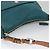 Borsa a spalla in pelle blu Coach Auth yk16171 - vista 6