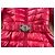 Chaqueta de Plumas Moncler Roja Mujer S - vista 3