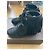Louis Vuitton Millennium Wedge Sneaker Schwarz Leder - Ansicht 3